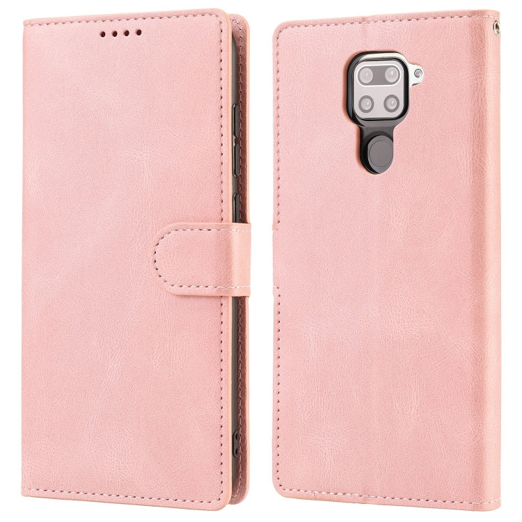 For Xiaomi Redmi Note 9 Fantasy Classic Skin-feel Calfskin Texture Magnetic Buckle Horizontal Flip PU Leather Case with Holder & Card Slot & Wallet