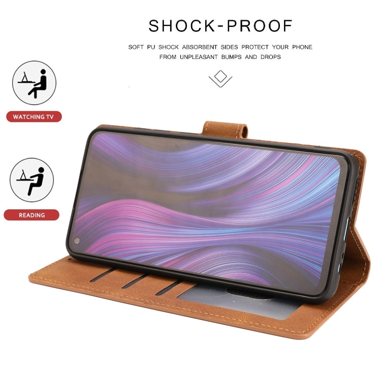 For Xiaomi Redmi Note 9 Fantasy Classic Skin-feel Calfskin Texture Magnetic Buckle Horizontal Flip PU Leather Case with Holder & Card Slot & Wallet