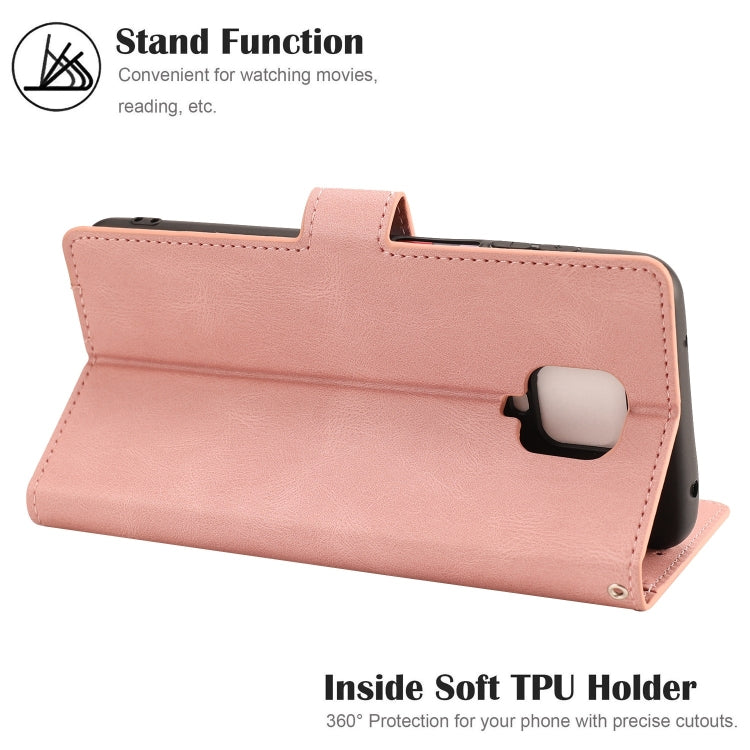 For Xiaomi Redmi Note 9 Pro Fantasy Classic Skin-feel Calfskin Texture Magnetic Buckle Horizontal Flip PU Leather Case with Holder & Card Slot & Wallet