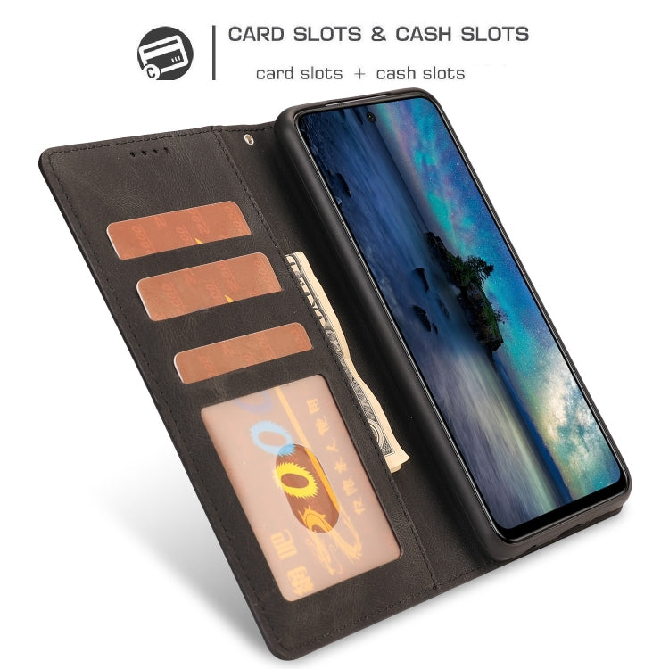 For Xiaomi Redmi Note 9 Pro Fantasy Classic Skin-feel Calfskin Texture Magnetic Buckle Horizontal Flip PU Leather Case with Holder & Card Slot & Wallet