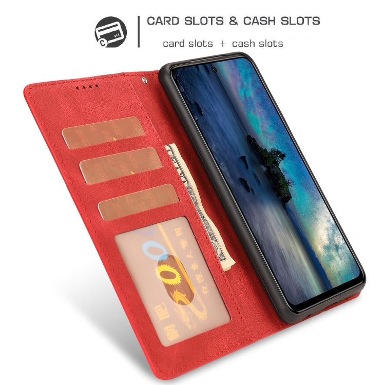 For Xiaomi Redmi Note 9 Pro Fantasy Classic Skin-feel Calfskin Texture Magnetic Buckle Horizontal Flip PU Leather Case with Holder & Card Slot & Wallet