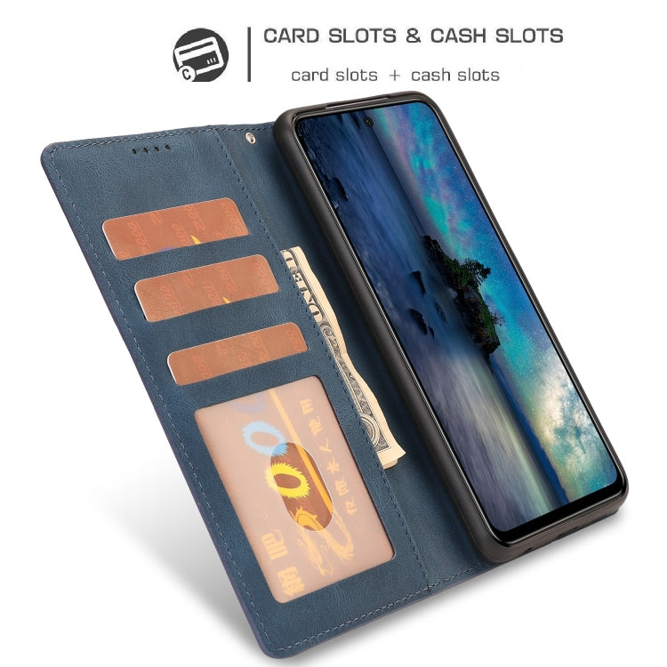 For Xiaomi Redmi Note 9 Pro Fantasy Classic Skin-feel Calfskin Texture Magnetic Buckle Horizontal Flip PU Leather Case with Holder & Card Slot & Wallet