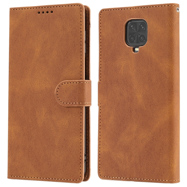 For Xiaomi Redmi Note 9 Pro Fantasy Classic Skin-feel Calfskin Texture Magnetic Buckle Horizontal Flip PU Leather Case with Holder & Card Slot & Wallet