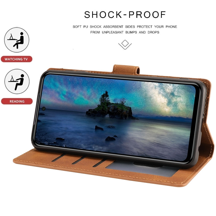 For Xiaomi Redmi Note 9 Pro Fantasy Classic Skin-feel Calfskin Texture Magnetic Buckle Horizontal Flip PU Leather Case with Holder & Card Slot & Wallet