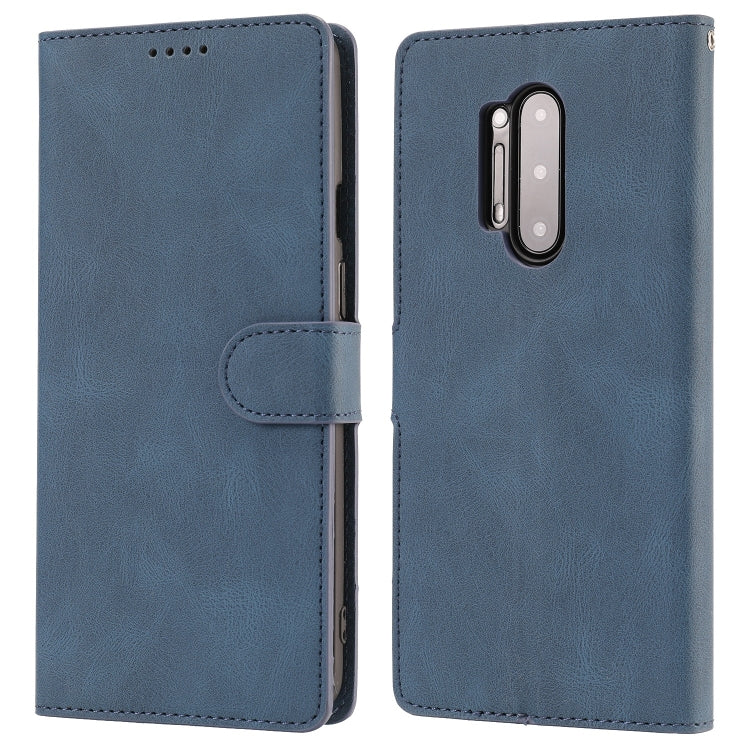 For OnePlus 8 Pro Fantasy Classic Skin-feel Calfskin Texture Magnetic Buckle Horizontal Flip PU Leather Case with Holder & Card Slot & Wallet