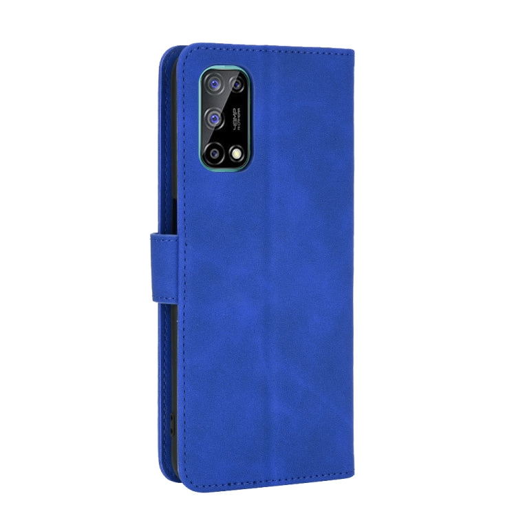 For OPPO Realme V5 / Realme Q2 Solid Color Skin Feel Magnetic Buckle Horizontal Flip Calf Texture PU Leather Case with Holder & Card Slots & Wallet