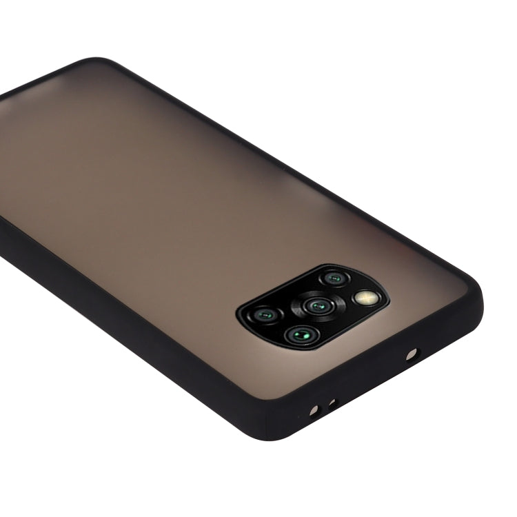 For Xiaomi Poco X3 / Poco X3 NFC Skin Hand Feeling Series Shockproof Frosted PC+ TPU Protective Case