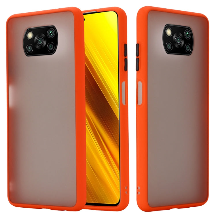 For Xiaomi Poco X3 / Poco X3 NFC Skin Hand Feeling Series Shockproof Frosted PC+ TPU Protective Case