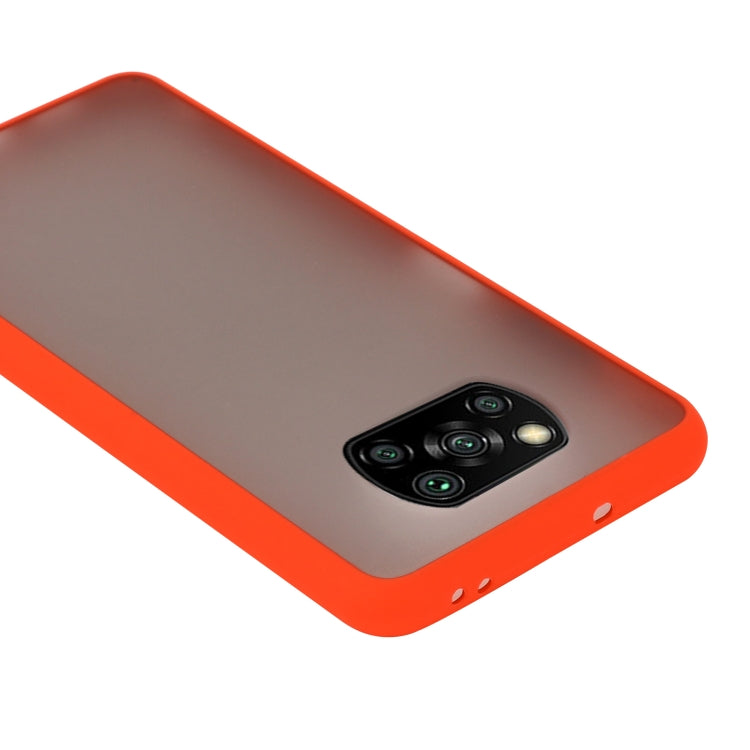 For Xiaomi Poco X3 / Poco X3 NFC Skin Hand Feeling Series Shockproof Frosted PC+ TPU Protective Case