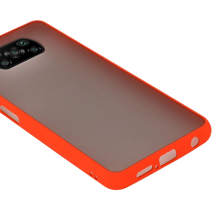 For Xiaomi Poco X3 / Poco X3 NFC Skin Hand Feeling Series Shockproof Frosted PC+ TPU Protective Case