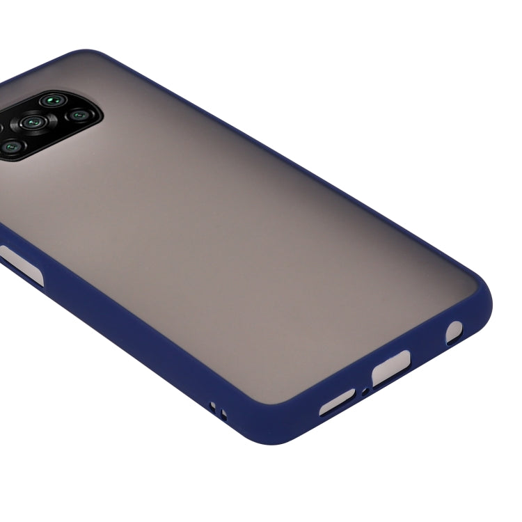 For Xiaomi Poco X3 / Poco X3 NFC Skin Hand Feeling Series Shockproof Frosted PC+ TPU Protective Case