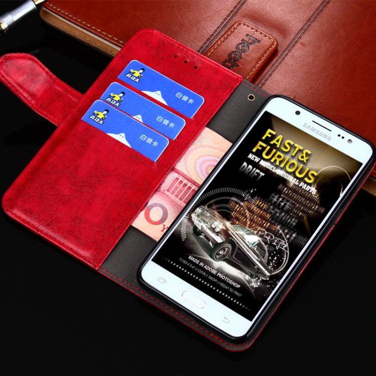For Nokia 8.1 Plus / X71 Geometric Stitching Horizontal Flip TPU + PU Leather Case with Holder & Card Slots & Wallet