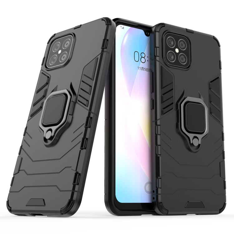 For Huawei nova 8 SE PC + TPU Shockproof Protective Case with Magnetic Ring Holder