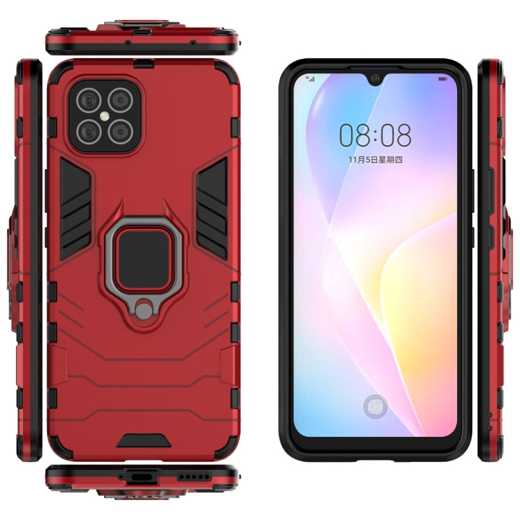 For Huawei nova 8 SE PC + TPU Shockproof Protective Case with Magnetic Ring Holder