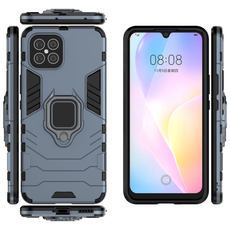 For Huawei nova 8 SE PC + TPU Shockproof Protective Case with Magnetic Ring Holder