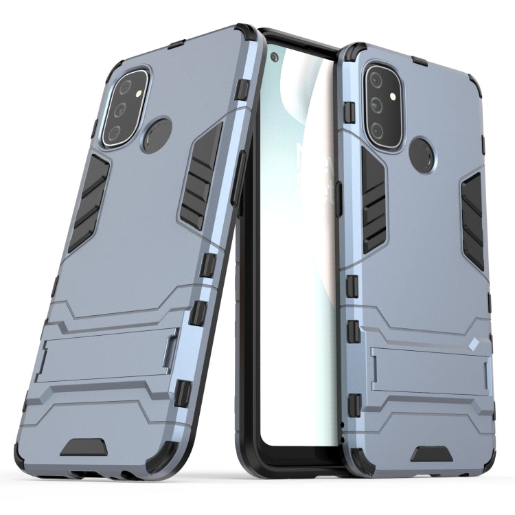 For OnePlus Nord N100 Shockproof PC + TPU Protective Case with Hidden Holder