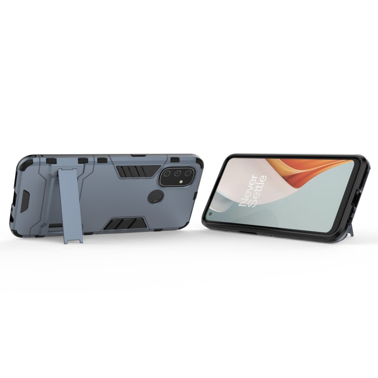 For OnePlus Nord N100 Shockproof PC + TPU Protective Case with Hidden Holder