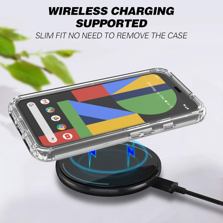 For Google Pixel 4 Shockproof Highly Transparent PC+TPU Protective Case