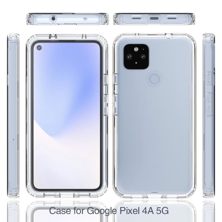 For Google Pixel 4a 5G Shockproof Highly Transparent PC+TPU Protective Case
