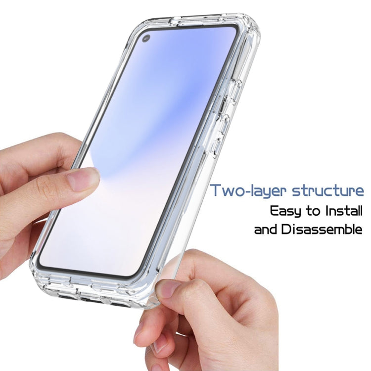 For Google Pixel 4a 5G Shockproof Highly Transparent PC+TPU Protective Case