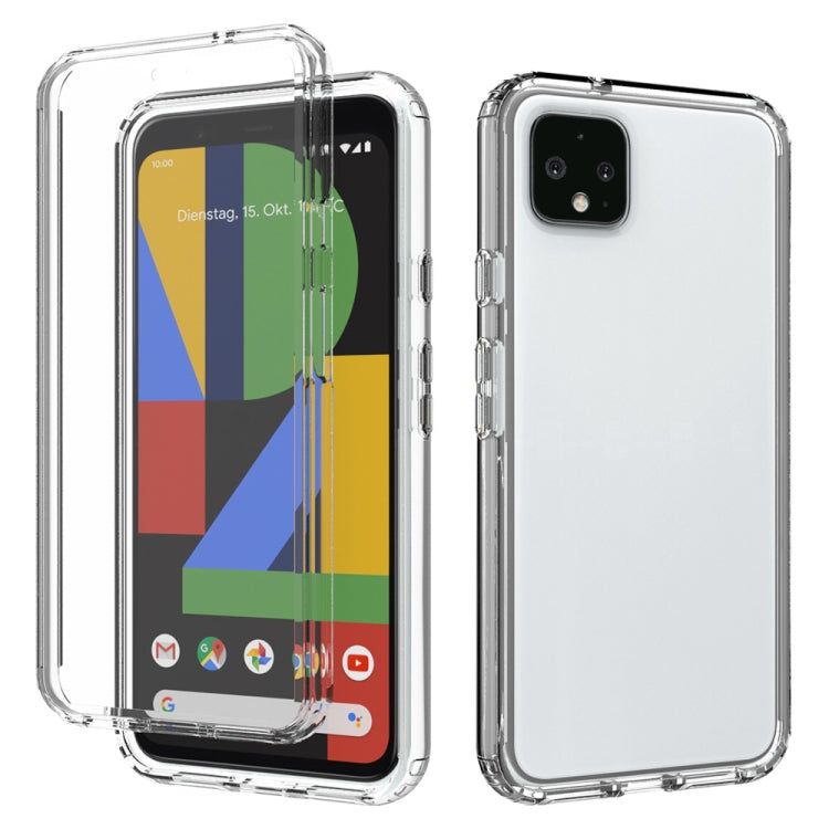For Google Pixel 4XL Shockproof Highly Transparent PC+TPU Protective Case