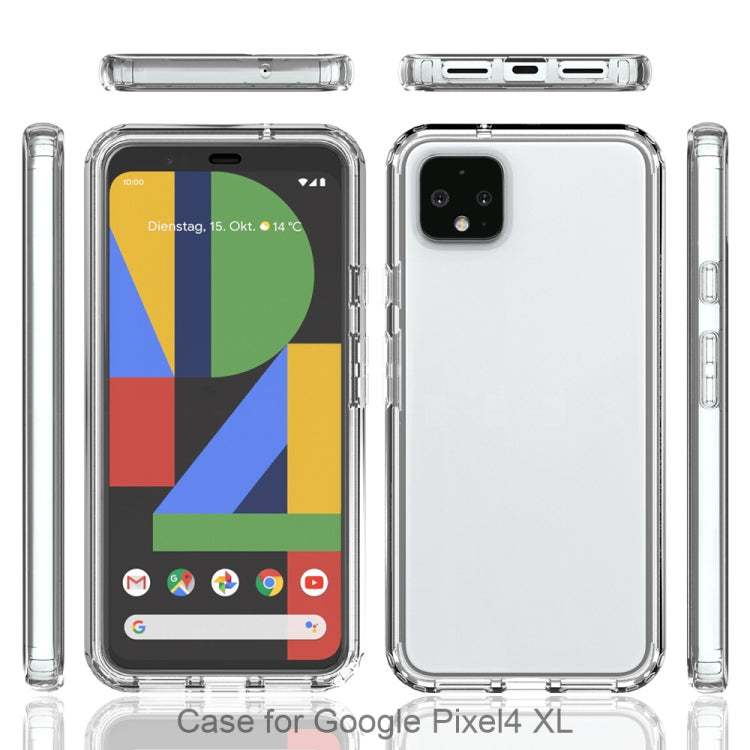For Google Pixel 4XL Shockproof Highly Transparent PC+TPU Protective Case