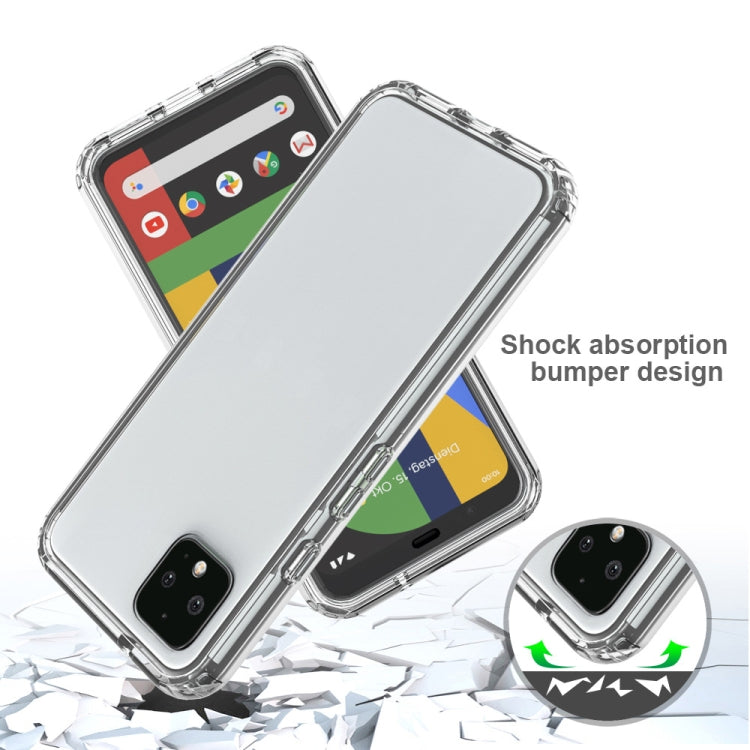 For Google Pixel 4XL Shockproof Highly Transparent PC+TPU Protective Case