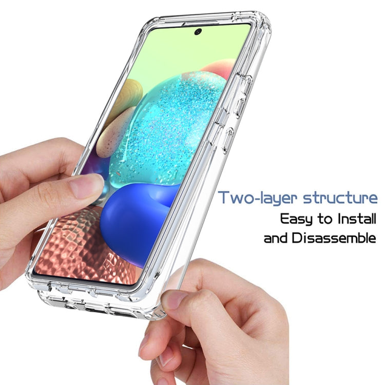 For Samsung Galaxy A71 5G Shockproof Highly Transparent PC+TPU Protective Case