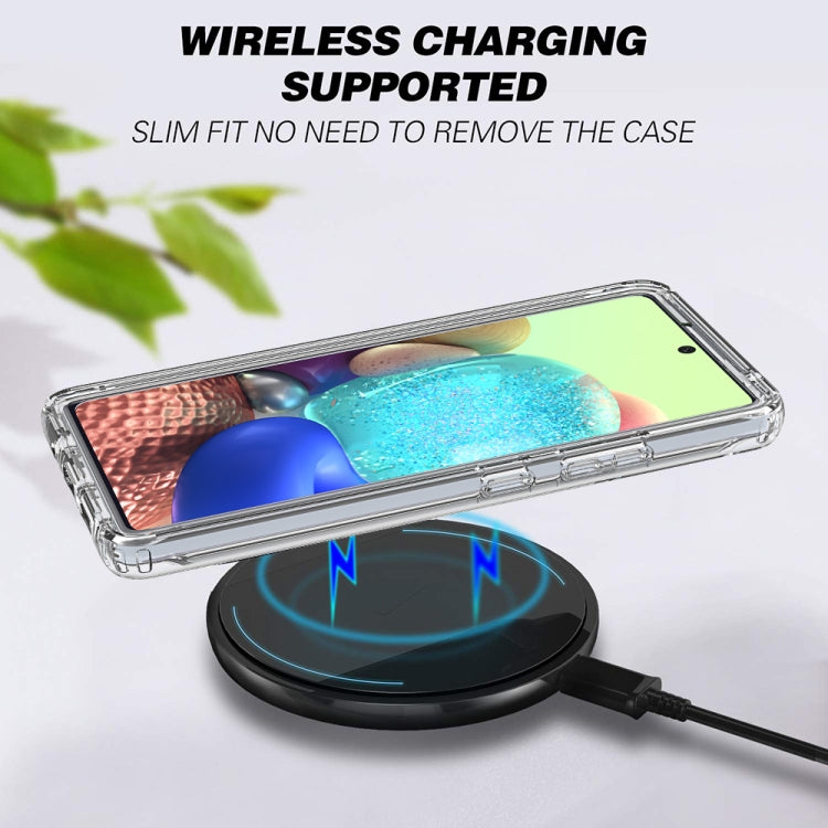 For Samsung Galaxy A71 5G Shockproof Highly Transparent PC+TPU Protective Case