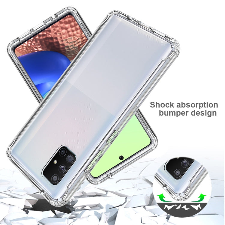 For Samsung Galaxy A71 5G Shockproof Highly Transparent PC+TPU Protective Case