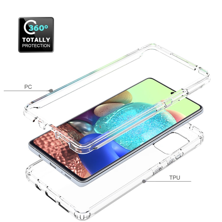 For Samsung Galaxy A71 5G Shockproof Highly Transparent PC+TPU Protective Case