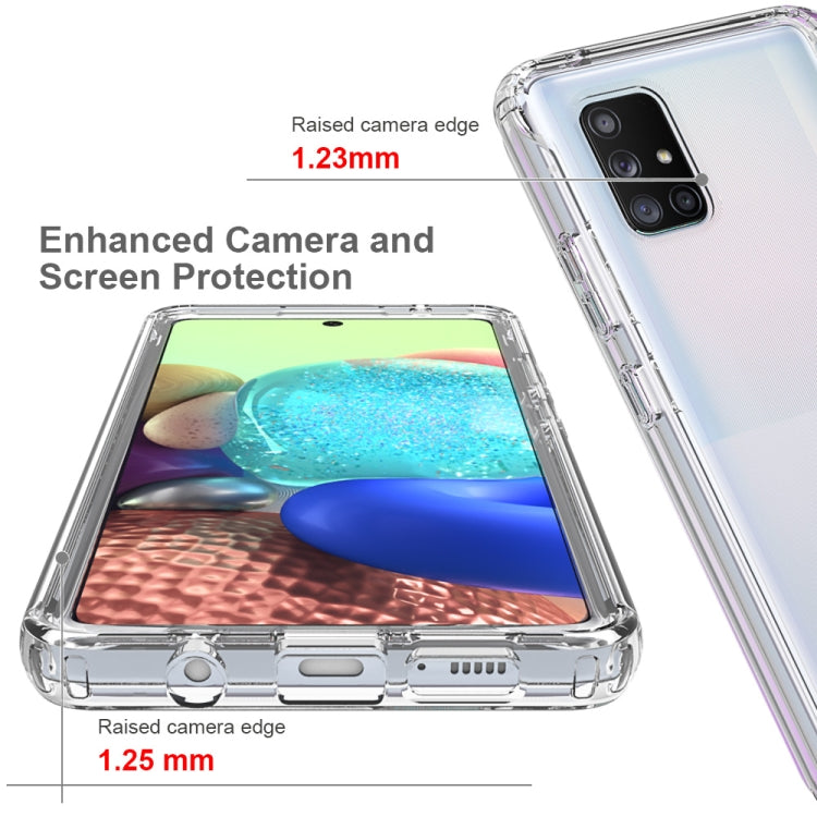 For Samsung Galaxy A71 5G Shockproof Highly Transparent PC+TPU Protective Case
