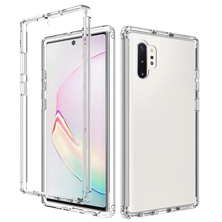 For Samsung Galaxy Note10 Plus Shockproof High Transparency PC+TPU Candy Colors Protective Case