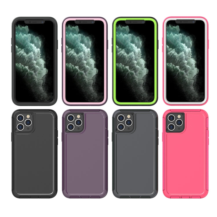 For iPhone 11 Pro Max 360 All-inclusive Shockproof Precise Hole PC + TPU Protective Case
