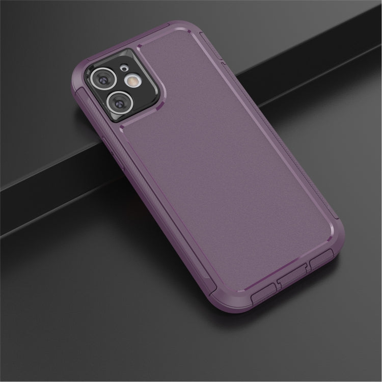 For iPhone 12 360 All-inclusive Shockproof Precise Hole PC + TPU Protective Case