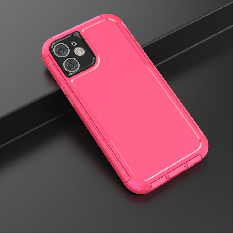 For iPhone 12 360 All-inclusive Shockproof Precise Hole PC + TPU Protective Case