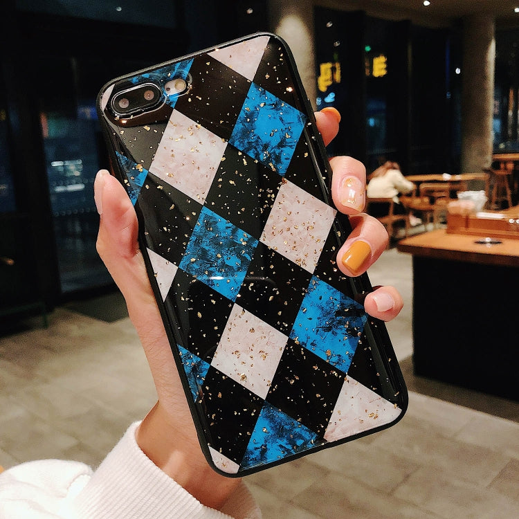 Glass Protective Case For Huawei Mate 20(Blue)