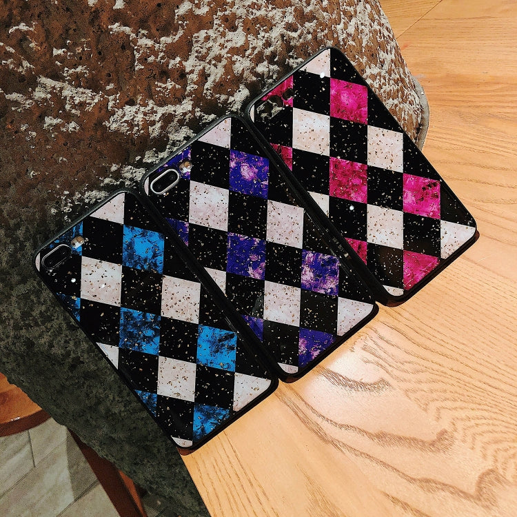 Glass Protective Case For Huawei Mate 20(Blue)