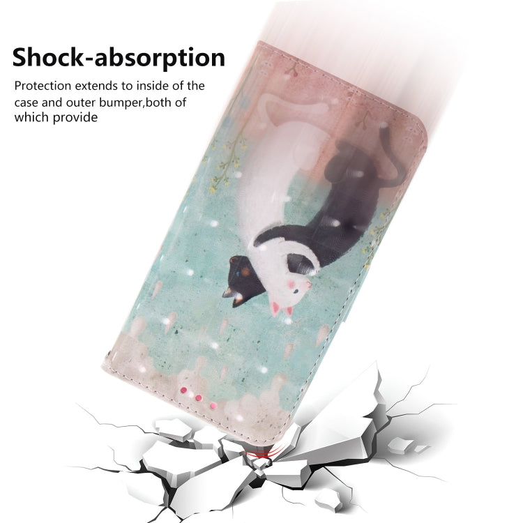 3D Coloured Drawing Horizontal Flip Leather Case with Holder & Card Slots & Wallet For Huawei Mate 20 X