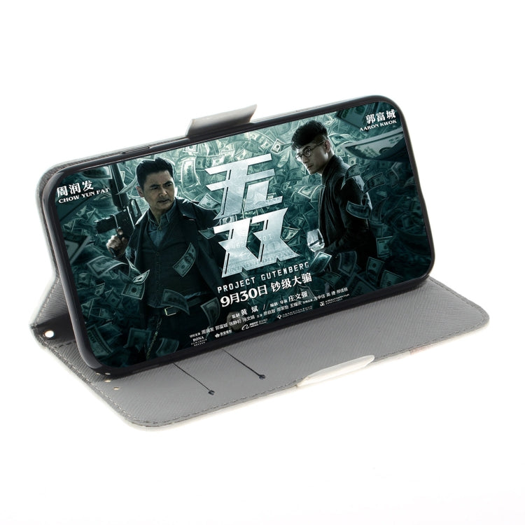 3D Coloured Drawing Horizontal Flip Leather Case with Holder & Card Slots & Wallet For Huawei Mate 20 X