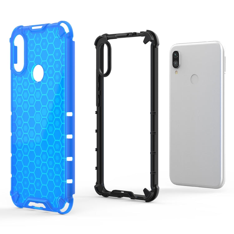 Shockproof Honeycomb PC +TPU protective For Redmi Note 7