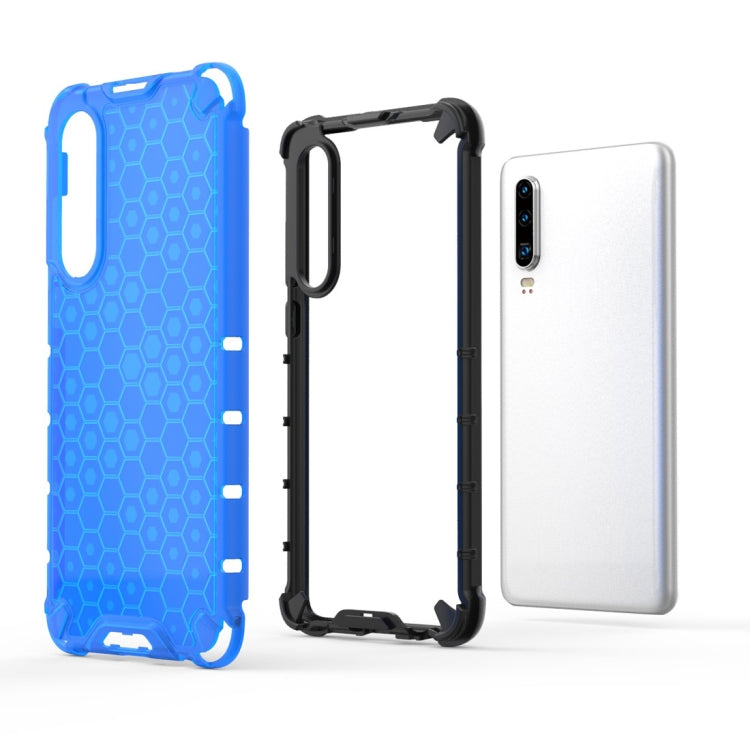 Shockproof Honeycomb PC + TPU Protective Case For Huawei P30