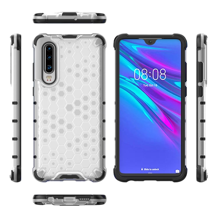 Shockproof Honeycomb PC + TPU Protective Case For Huawei P30