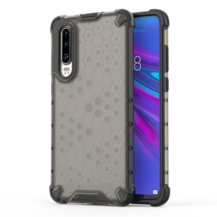 Shockproof Honeycomb PC + TPU Protective Case For Huawei P30 Lite