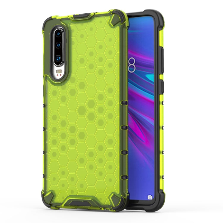 Shockproof Honeycomb PC + TPU Protective Case For Huawei P30 Lite