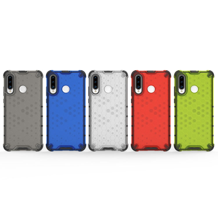 Shockproof Honeycomb PC + TPU Protective Case For Huawei P30 Lite