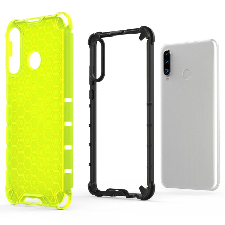 Shockproof Honeycomb PC + TPU Protective Case For Huawei P30 Lite
