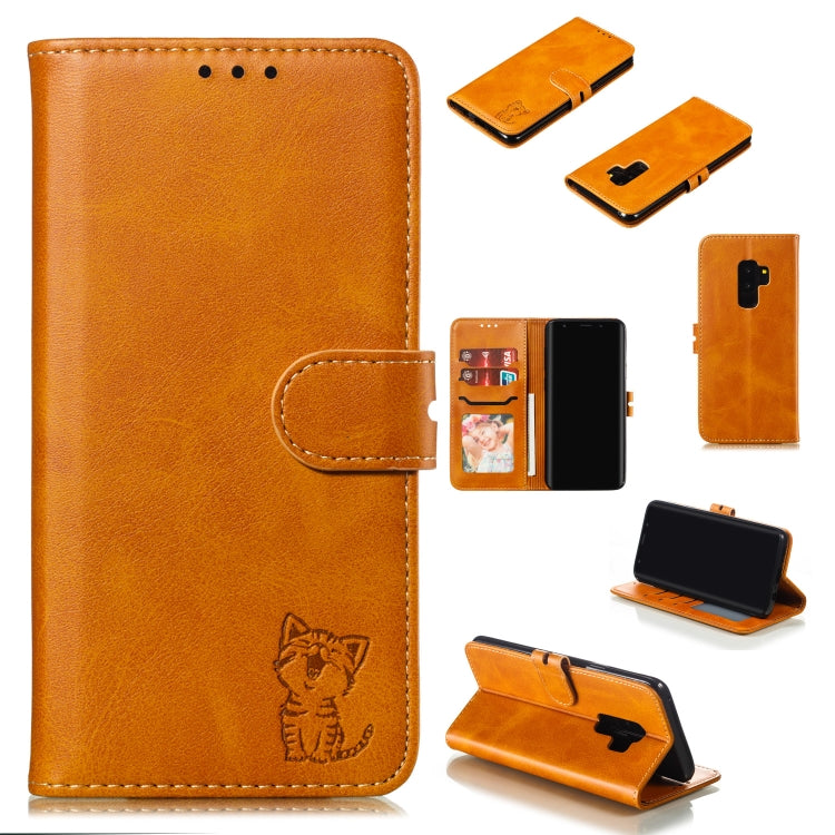 Leather Protective Case for Galaxy S9 Plus