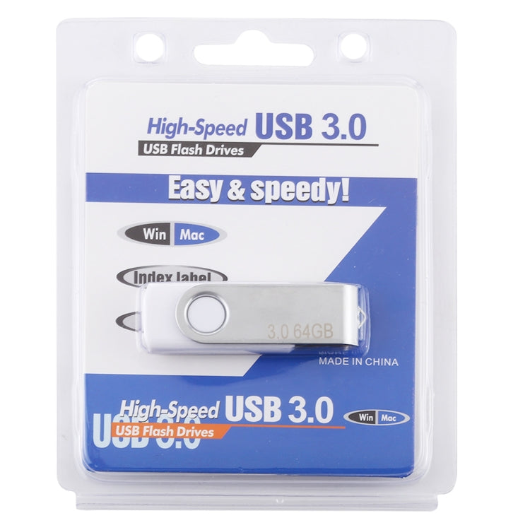 64GB Twister USB 3.0 Flash Disk USB Flash Drive