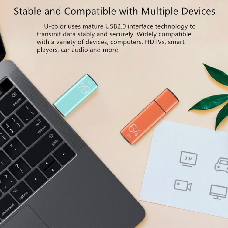 OV 16GB U-Color Metal USB 2.0 Flash Disk